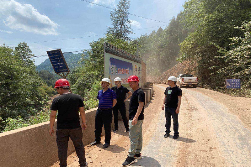 Z6尊龙凯时集团全力开展清静检查事情  确保在建项目清静度汛