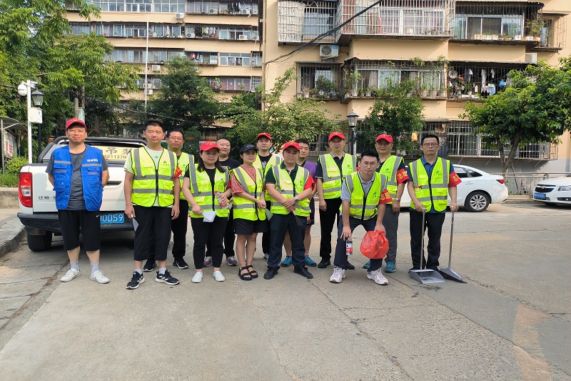 我为群众办实事 | 公司起劲开展“红色星期六”自愿者效劳运动