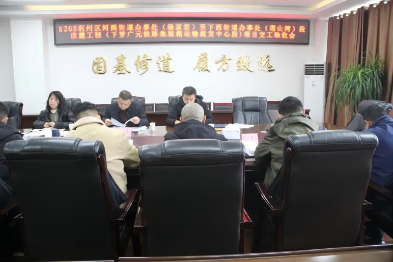 S205下穿组货中心段项目顺遂通过验收