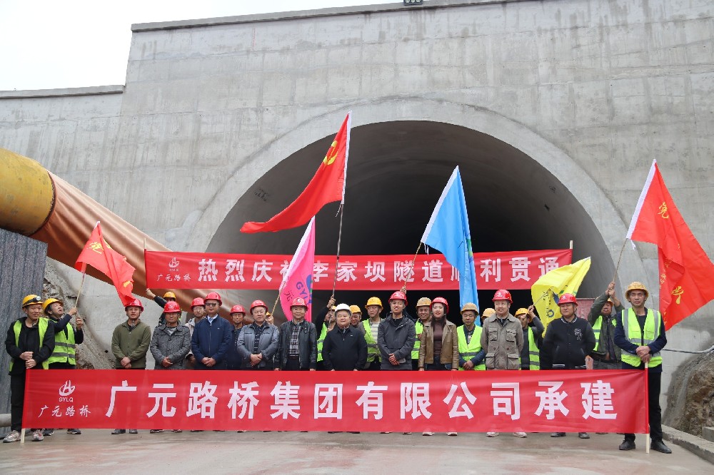 铆足劲头 奋力向前 高坑口项目李家坝隧道顺遂意会